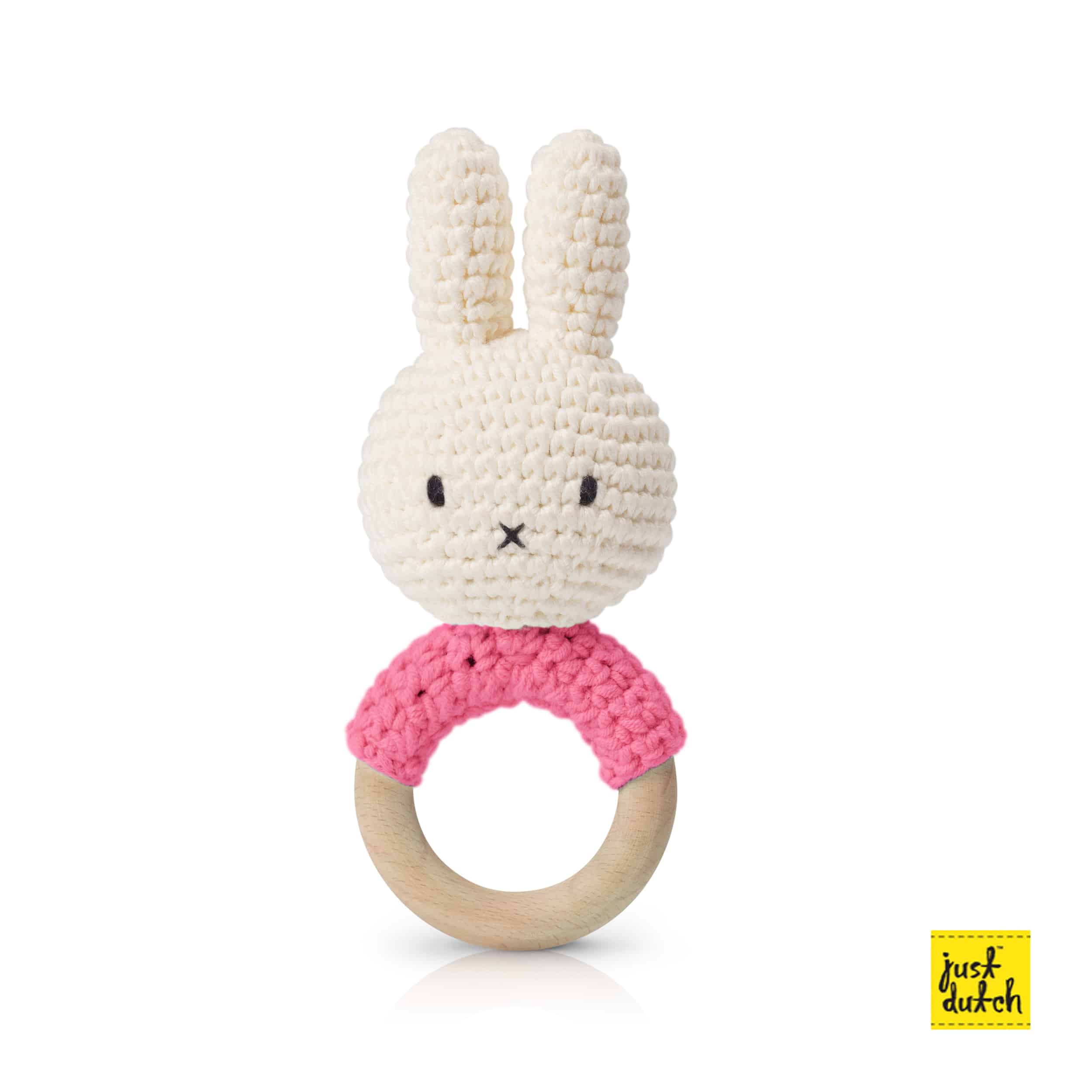 Miffy Pink Teether Picca LouLou Two Dutch Boys