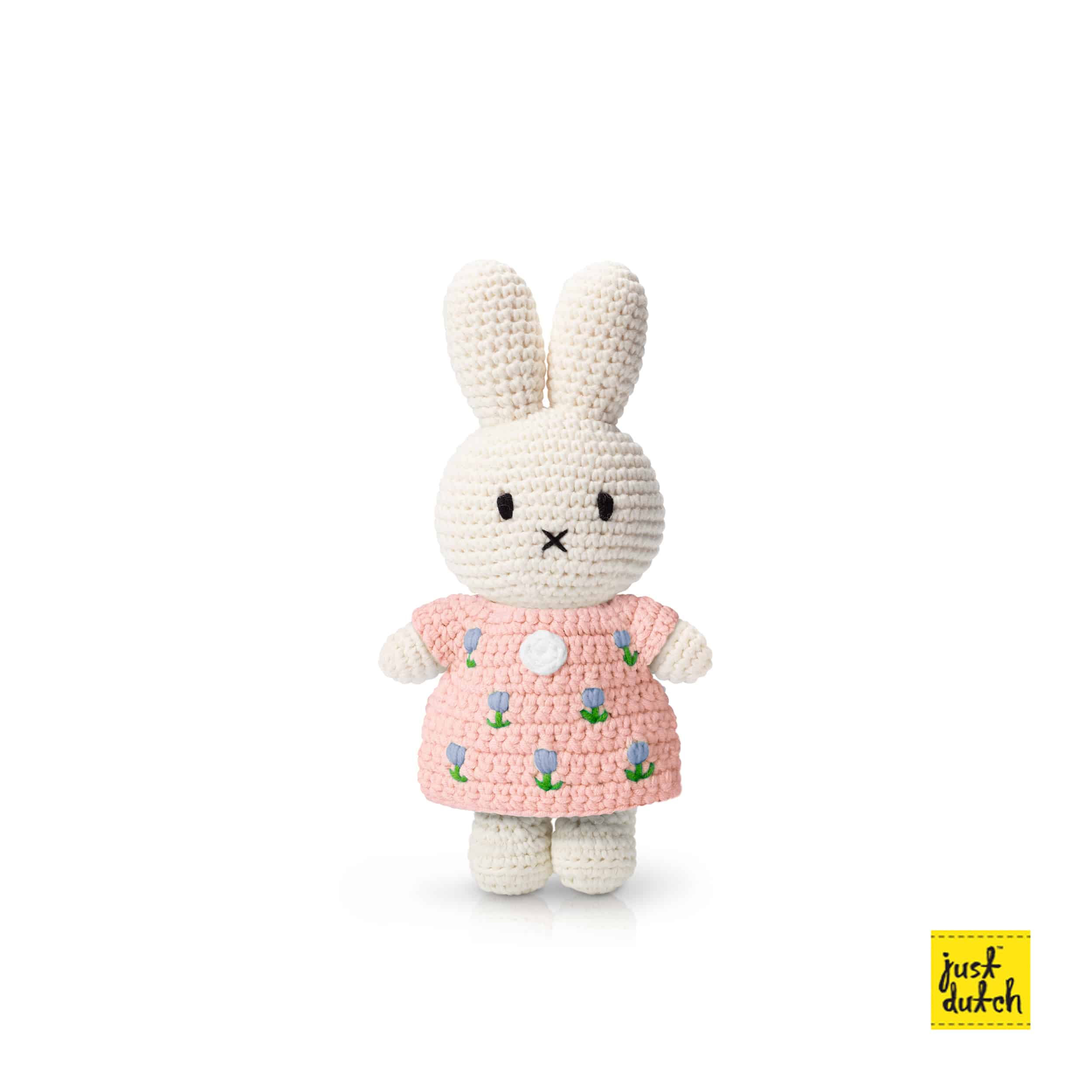 Miffy With Pastel Pink Tulip Dress Just Dutch Two Dutch Boys